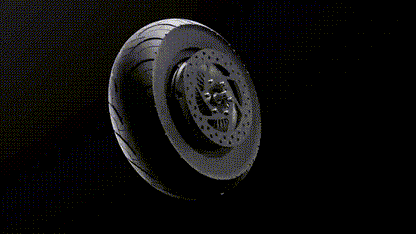 Hiley Tiger EVO GTR Elsparkcykel motorhjul