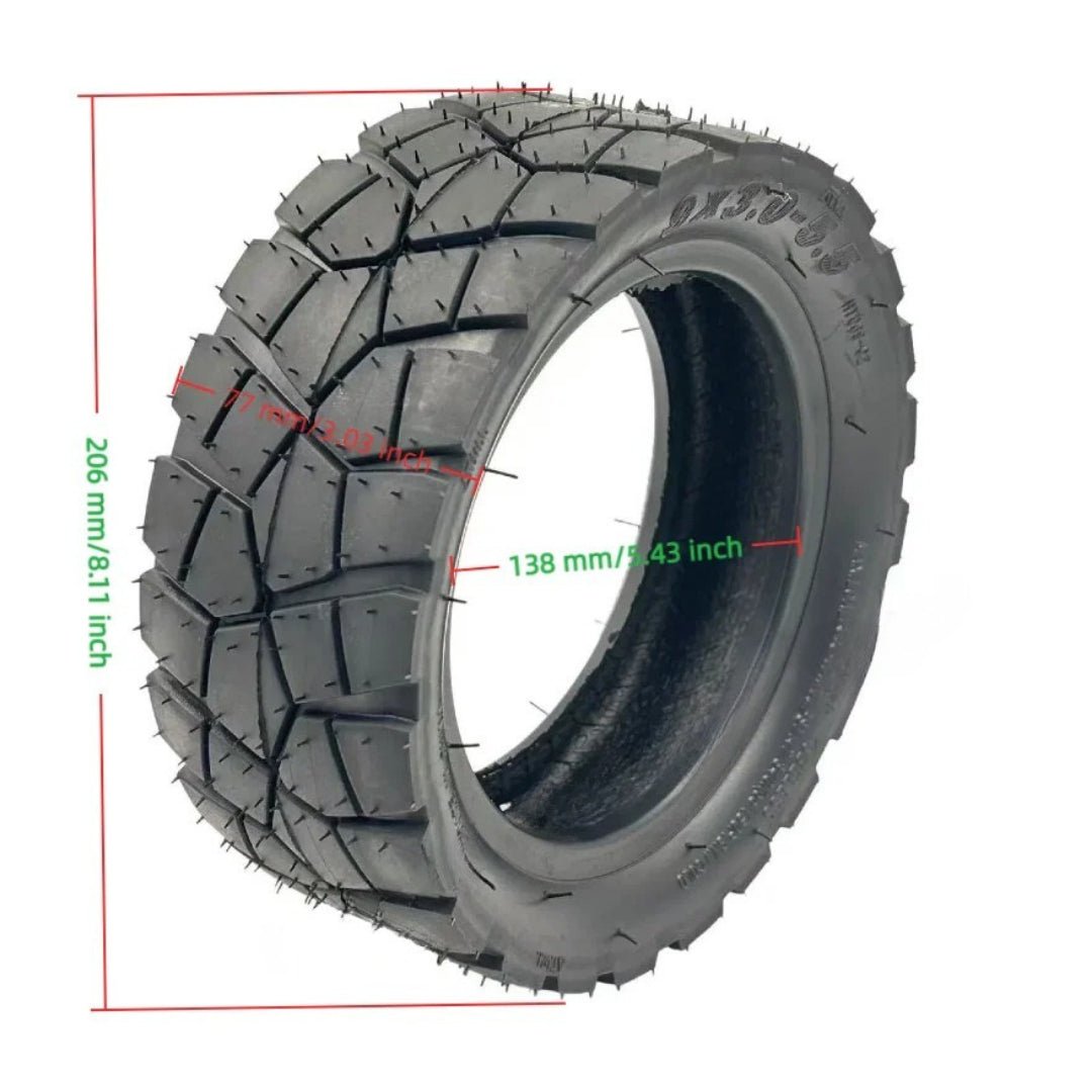 Däck 9" Off - Road Luft KuKirin G2 Pro - Reservdel - Wheelyshop