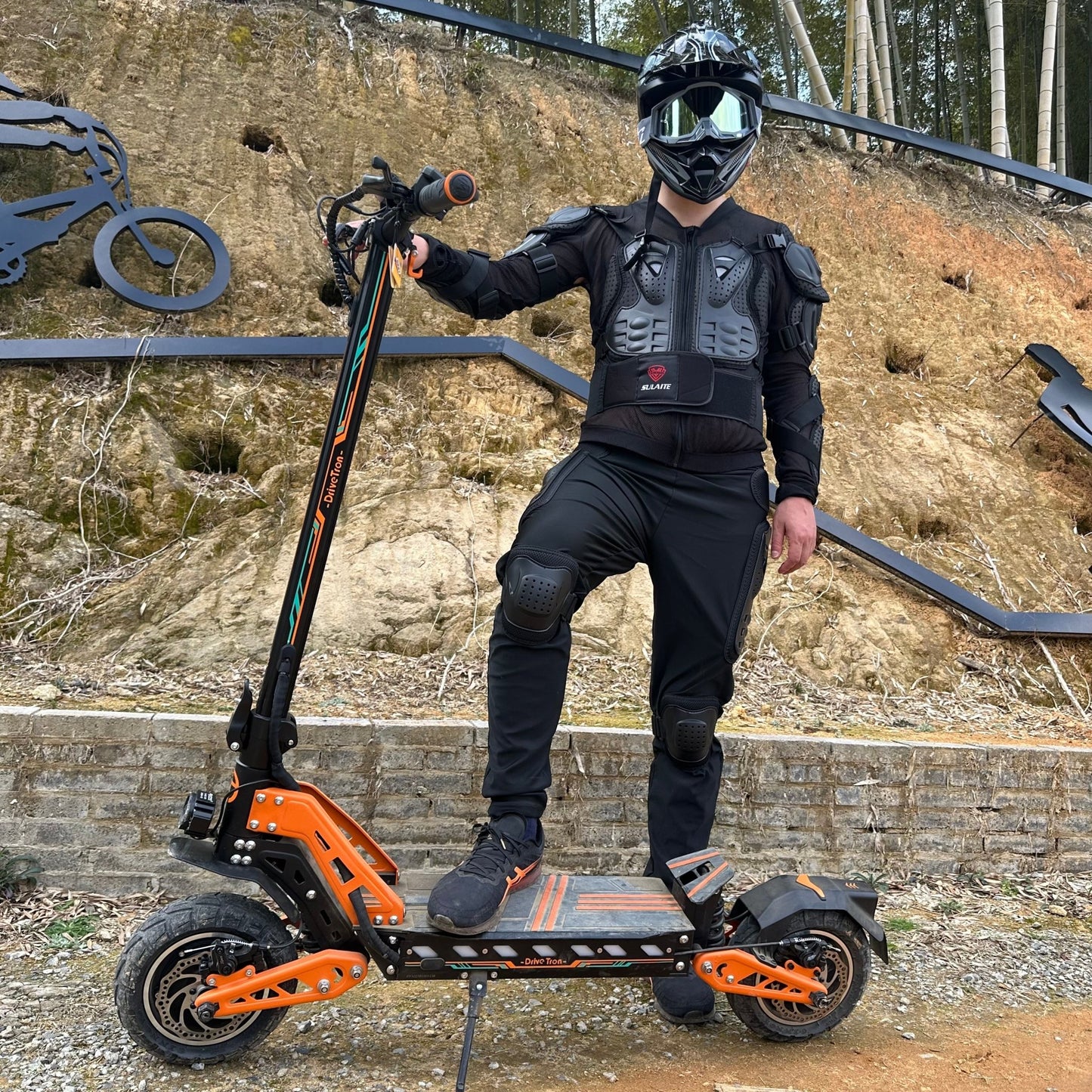 DriveTron DT10 - Dual - motor (52V 20.8Ah) - Elsparkcykel - Wheelyshop