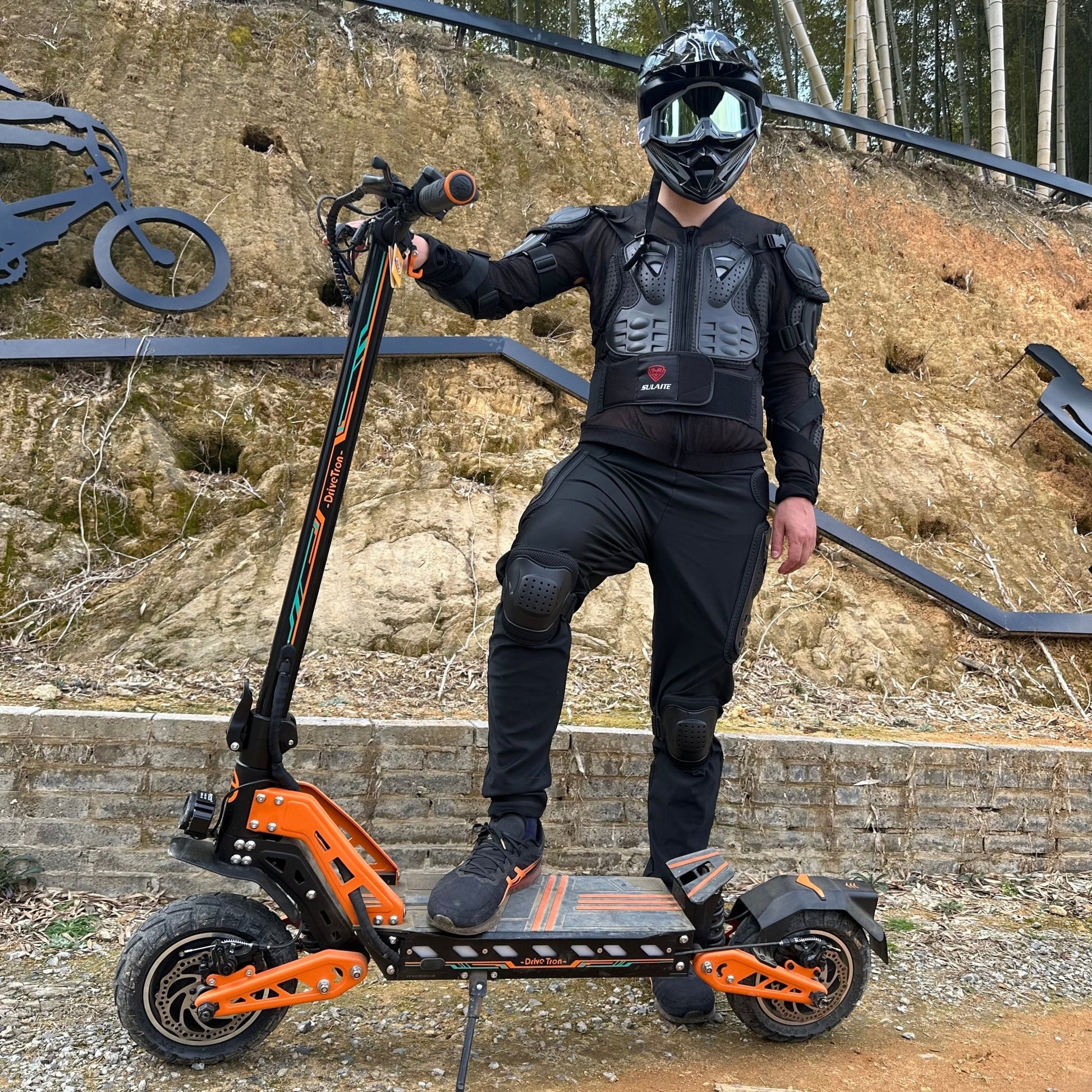 DriveTron DT10 - Dual - motor (52V 20.8Ah) - Elsparkcykel - Wheelyshop