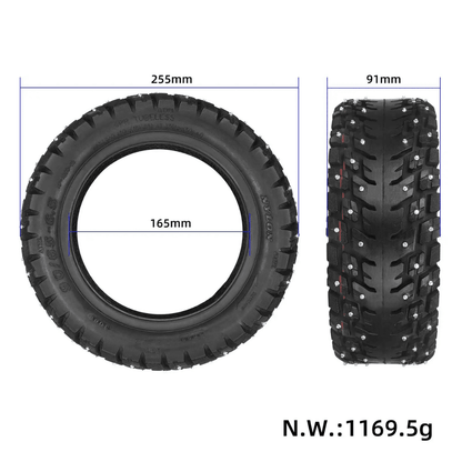 Dubbdäck 10" 90/65 - 6.5 Luft Kaabo/Vsett/Kaabo/Dualtron/Zero - Reservdel - Wheelyshop