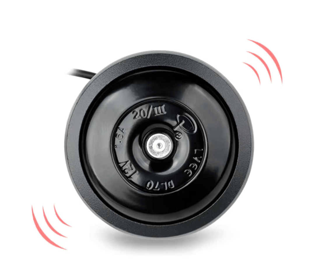 Elektrisk signalhorn med larmsystem - Tillbehör - Wheelyshop