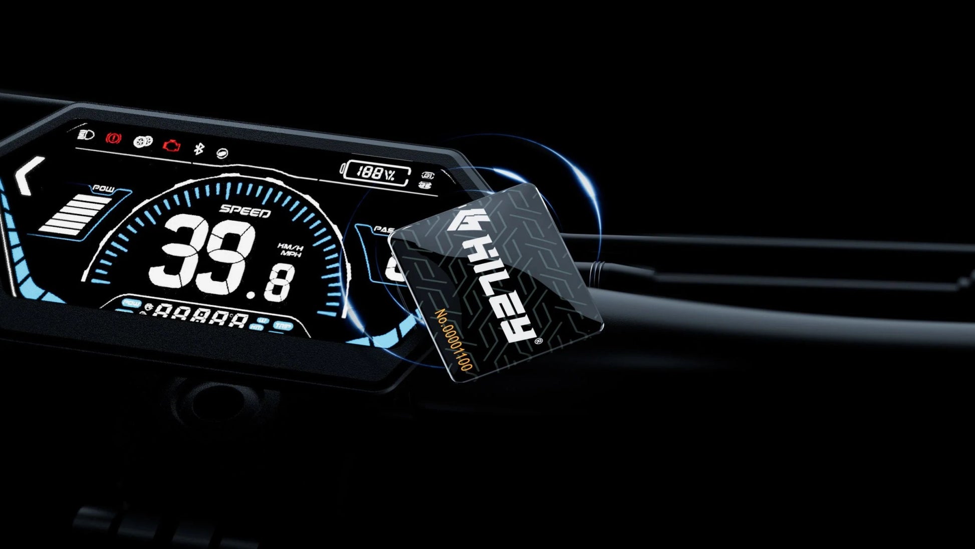 HILEY TIGER EVO GTR - Elsparkcykel - Wheelyshop