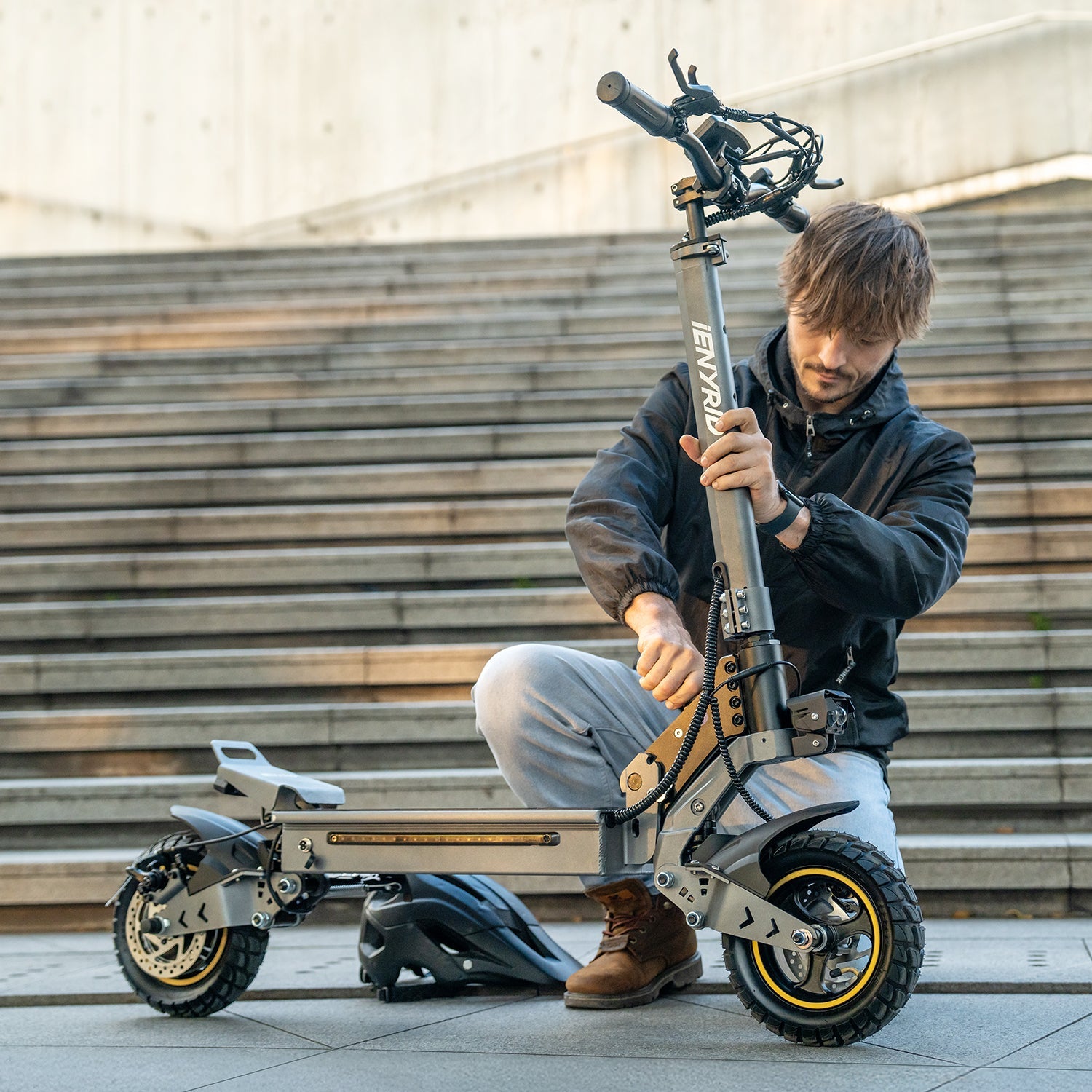 iENYRID S1 - Elsparkcykel - Wheelyshop