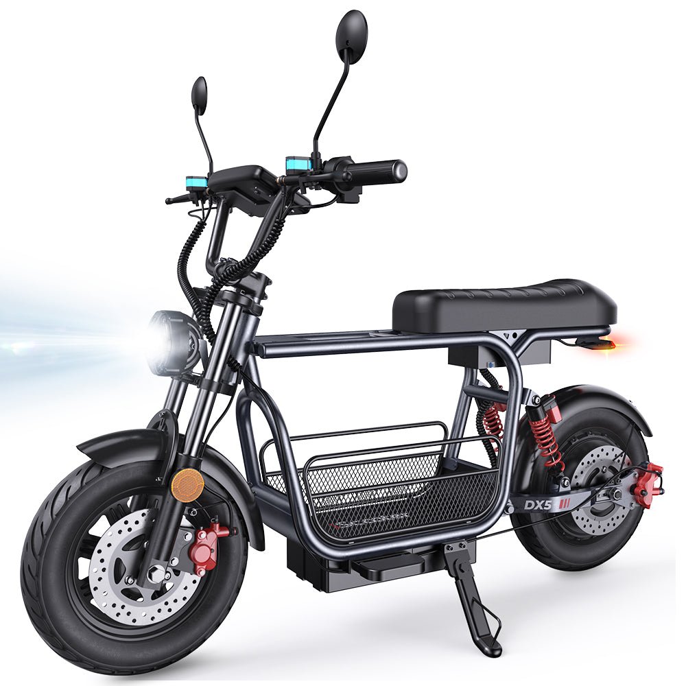 iScooter DX5 - Elsparkcykel - Wheelyshop