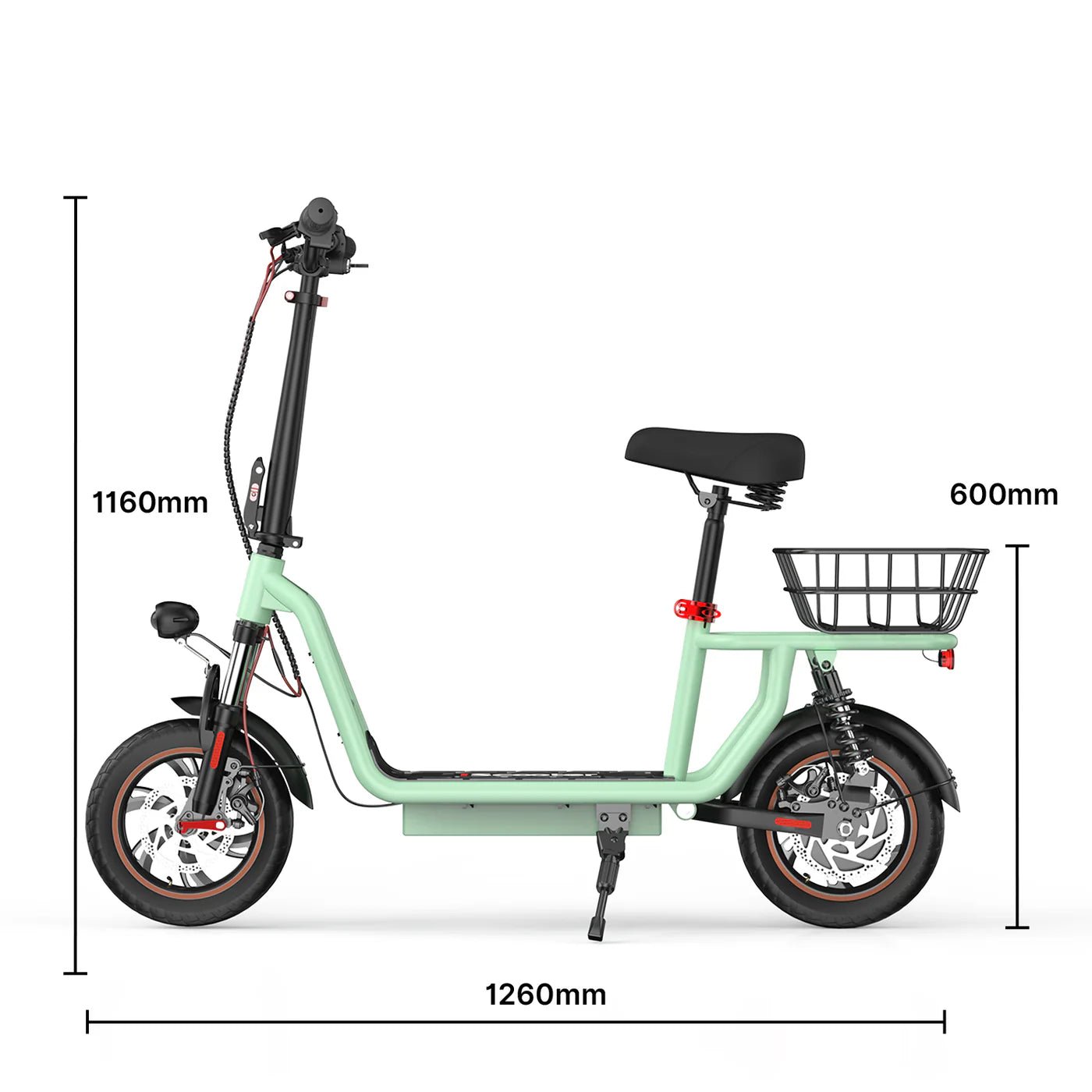 iScooter i12 - Elsparkcykel - Wheelyshop