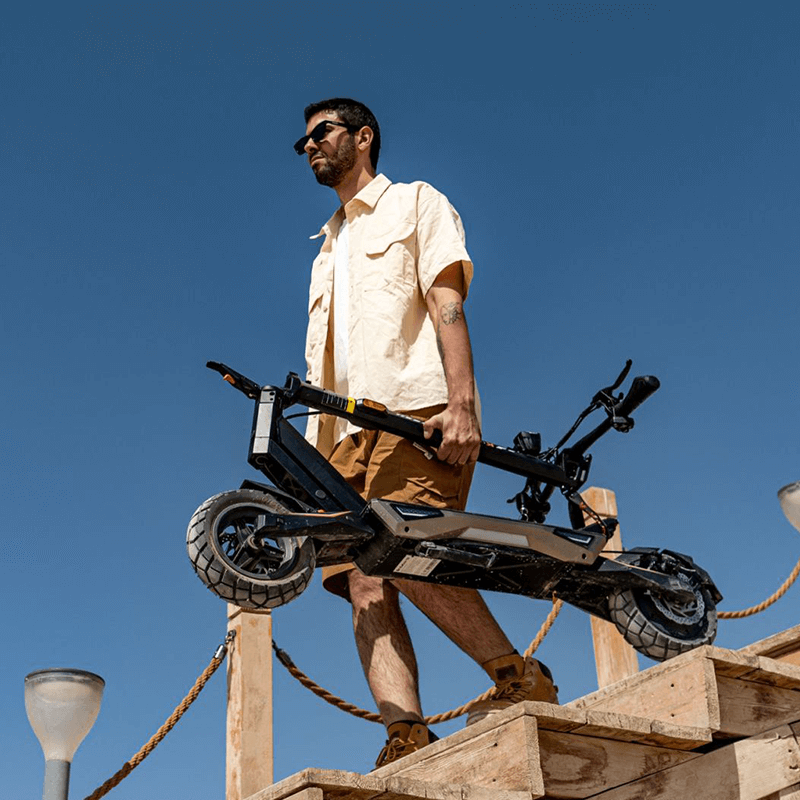 KuKirin T3 - Elsparkcykel - Wheelyshop