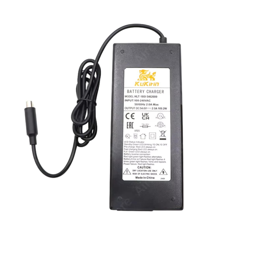 Original laddare KuKirin G2 Max - Tillbehör - Wheelyshop