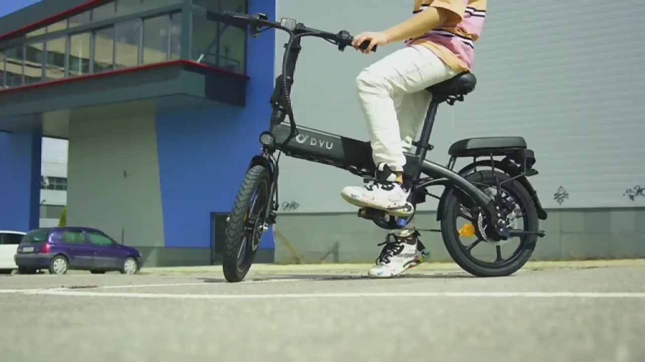 DYU A1F Pro Elcykel reklamvideo
