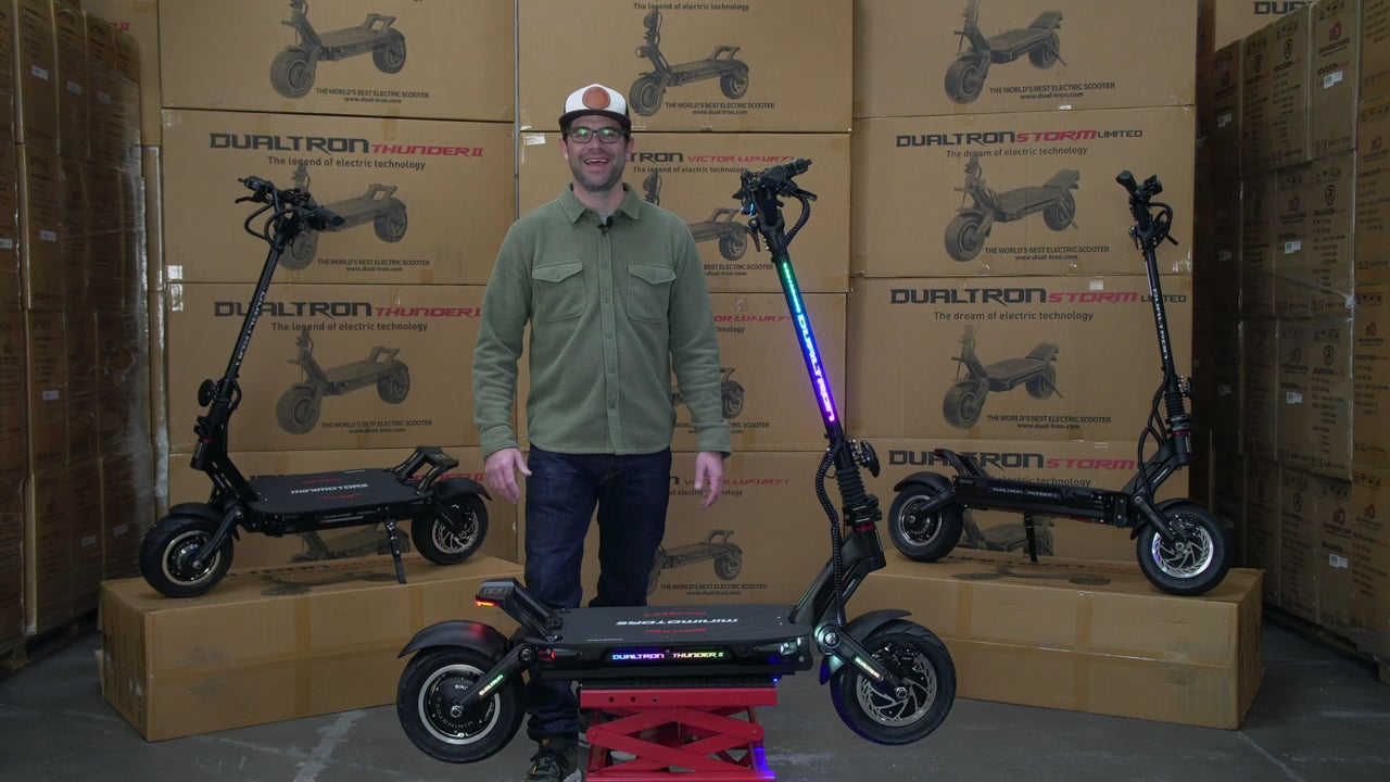 Dualtron Thunder 2 Elsparkcykel reklamvideo