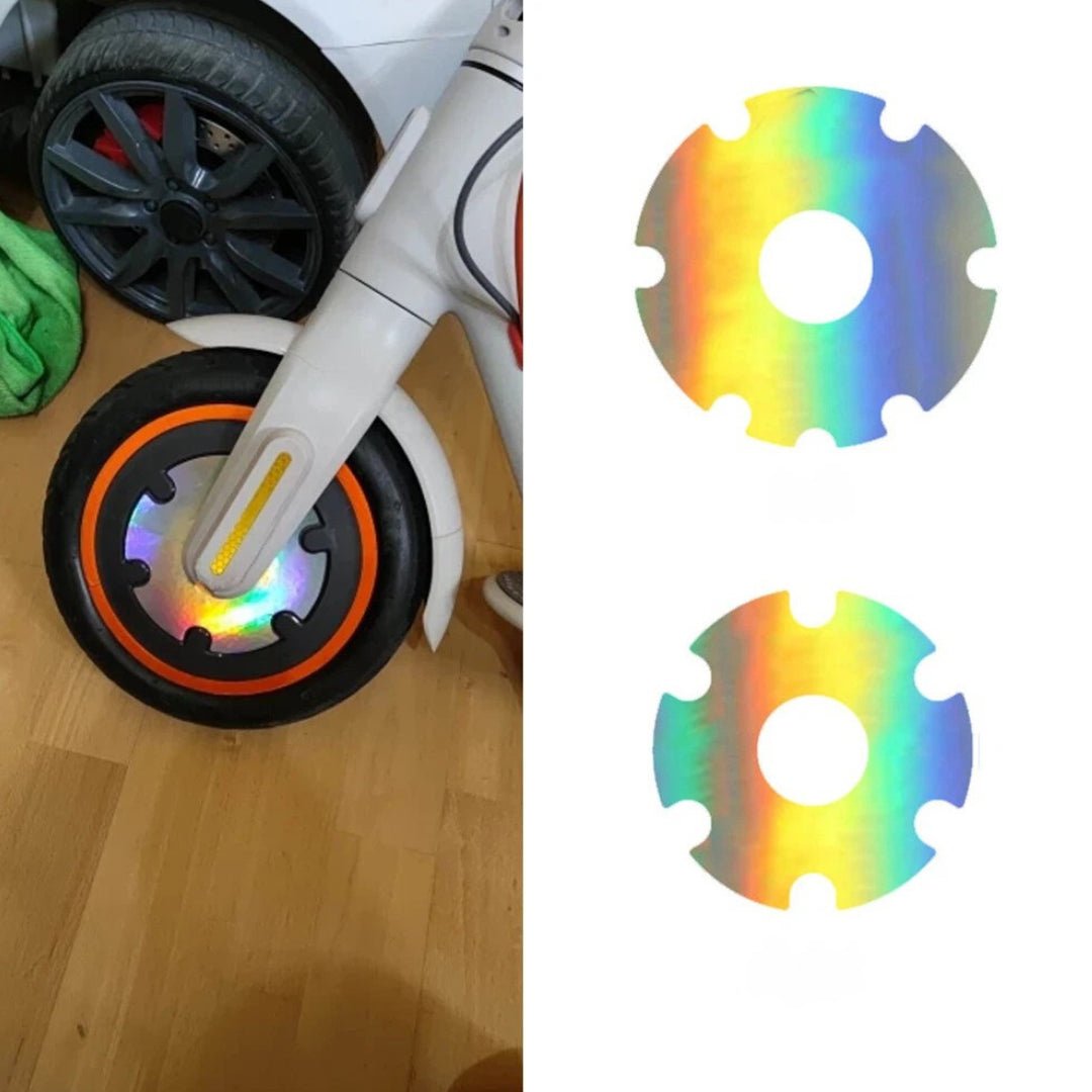 Reflective safety sticker wheel cover - Accessories - Wheelyshop