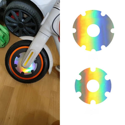 Reflective safety sticker wheel cover - Accessories - Wheelyshop